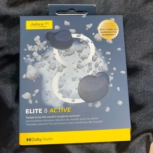 Jabra Elite 8 Active Earbuds *NOT USED*